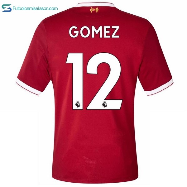 Camiseta Liverpool 1ª Gomez 2017/18